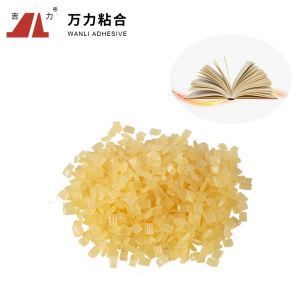 China Yellowish Flaky Book Binding Adhesives Solid EVA Hot Glue EVA-C-22 on sale