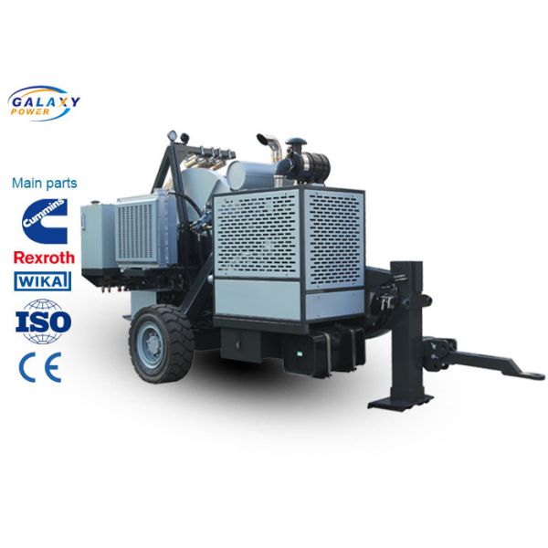 Quality Twin Conductors Tension Stringing Equipment Hydraulic Tensioner Total 6230kg 2×5 Slot wholesale