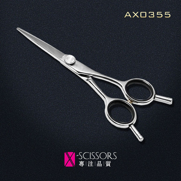 Quality Convex Edge Hairdressing Scissors of Japanese 440C Steel. Quality hair shear AX03 wholesale