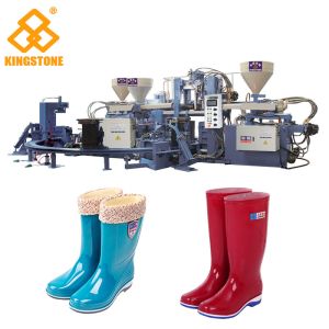 Automatic Plastic Long Boot Making Machine , Injection Moulding Machine For Rain