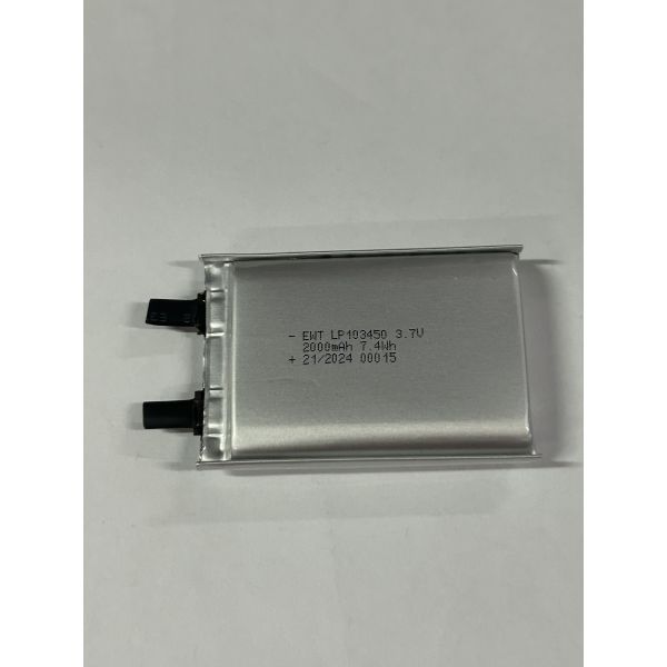 3.7V Nominal Voltage Silver Thin Film Batteries Power Source for Various