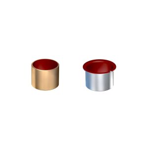 China Steel Backed Polymer Plain Bearings Flange Type  For Hydraulic Oil Lubrication on sale