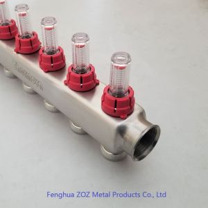 Heizkreise Edelstahl Verteiler, Verteiler für Fußbodenheizung