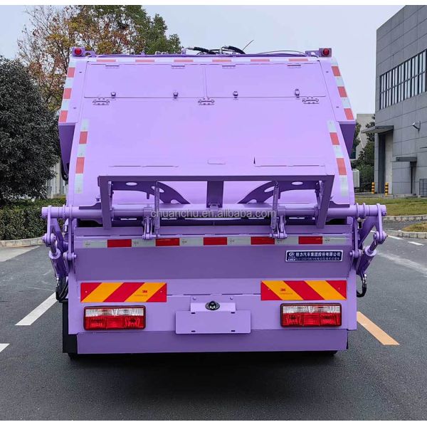 Pure Electric 8-Square Energy Compression Garbage Truck Meeting Customer Requirements for Eco-Friendly Waste Handling