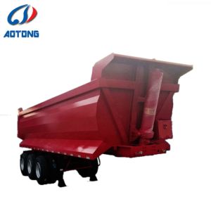 10pcs Leaf Spring Semi-Trailer Rear Dump Tipper Truck Trailer for Dubai