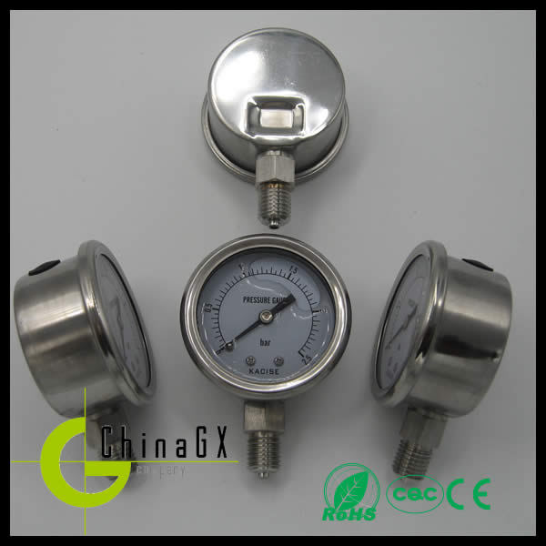 40mm To 150mm Ordinary Pressure Gauge For Metallurgical Industry