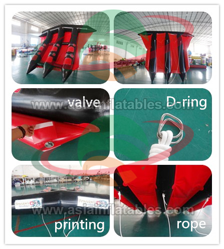 Inflatable Fly fishing Inflatable Fly Fishing/ Banana Boat /Water Floating Water Fun Ride For 6 Riders