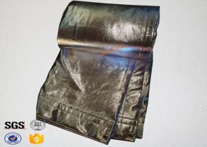 Cheap Aluminum Coated Fiberglass Fire Retardant Blanket For Welding 17oz for sale
