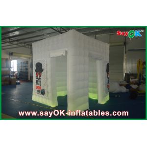 Inflatable Photo Booth Rental Diameter 3m Mobile Photo Booth With 2 Doors