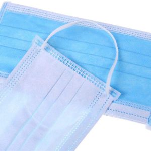High Filtration 3 Ply Face Mask , Dust Proof Face Mask With Elastic Ear Loop