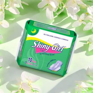 Cotton Night Use Sanitary Pads With Customized Logo