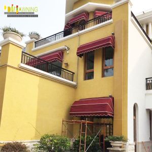 Aluminium Retractable Window Awnings Patio Sun Control Retractable Shades