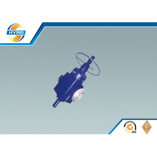 Professional Solid Control Equipment High Pressure Manual Gate Valve For Flow