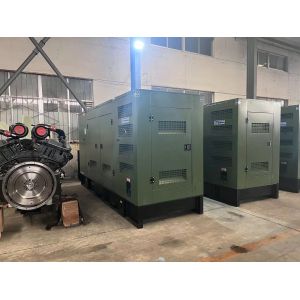 Guangxi Yuchai 375KVA Silent Speaker Diesel Generator Set with Water Cooling