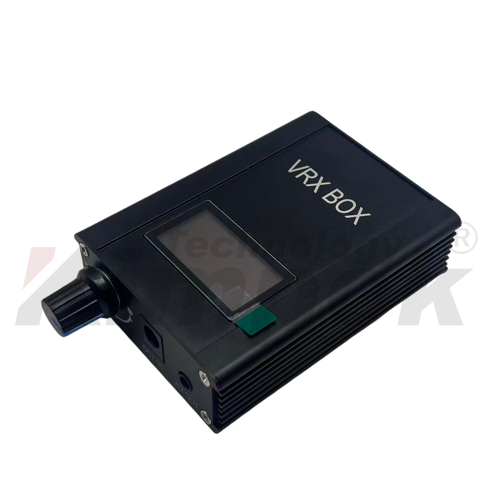 7.2G VRX BOX FPV Video Receiver with 64 Channels and 6.1-7.2GHz Frequency Band