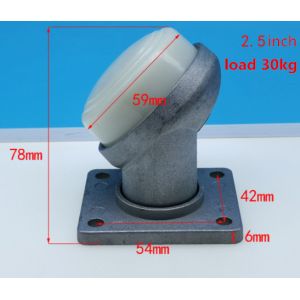 China Nylon Casters For Textile Machinery Cotton Spinning Sliver Can on sale