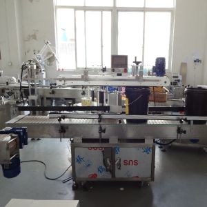 Laundry Detergent PET Plastic Bucket Automatic Single Side Labelling Machine