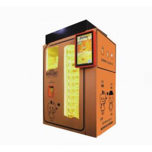 Shopping Mall Automatic Orange Juice Squeezer Outdoor Drink Vending Machine