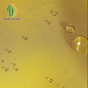 300D waterproof pu coating fabric Ocean Recycled oxford polyester fabric for