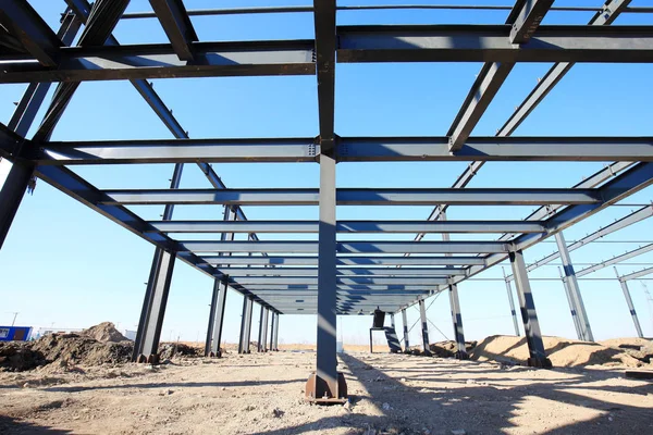 Eco Friendly Prefab Metal Warehouse Customized Prefabricated Steel Frame Construction