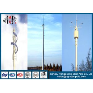 Customizable Broadcast Transmission Antenna Poles Towers Monopole Tower