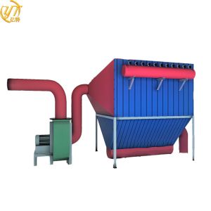 3500*2080*4600 mm DMC pulse bag filter dust collector for carbon steel dust