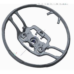 China Magnesium Alloy Steering Wheel Frame Metals Light Car Wheel Cover on sale