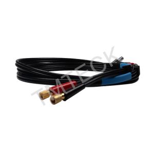 Stable Dual Cable Microdot To 90 Degree Lemo00 Type For Industrial Metal Flaw