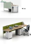 Customizable Panel Width and Frame Width Screen Separation Work Stations for