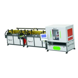 Fiber Laser Cutting Machine for Steel Pipe Tube 1kw 2kw 3kw With Rotary Device