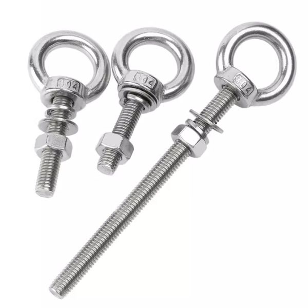 M6 M8 M10 Carbon Steel Lifting Eye Bolt Grade Class 8.8 10.9 12.9 Zinc Coating