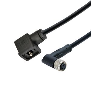 PG11 M12 Male Connector 9pins A Code Solenoid Connector Plugs