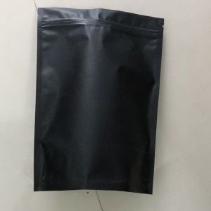 OEM Printed Biodegradable Coffee Bags Resealable Kraft Paper Bags With Window