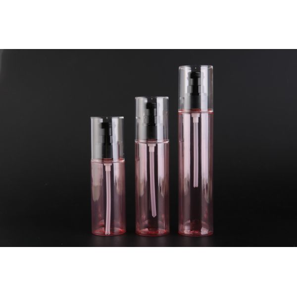 Quality UKLB42 New Style Sun Cream PET 100ml-150ml-200ml Cosmetic Dispenser Pump Bottle wholesale