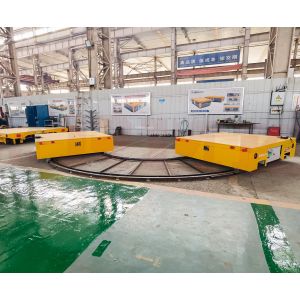 200T Electric Transfer Trolley Rail Transfer Cart Material Solutions