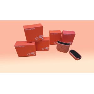 Folded Electronics Packaging Boxes With 400g C1S 4C PMS Printing, Airpods