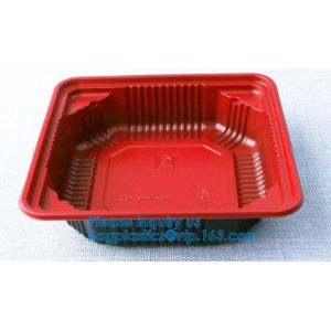 Wholesale 3 Compartment Take away Microwave PP High Quality food container