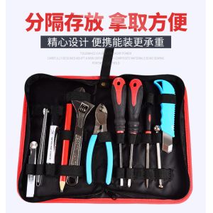 Canvas Portable Tool Bag Customized Size With Black Thickening Belt