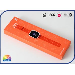 Electronic Watch Packaging Folding Paper Box With Spot UV Image Print
