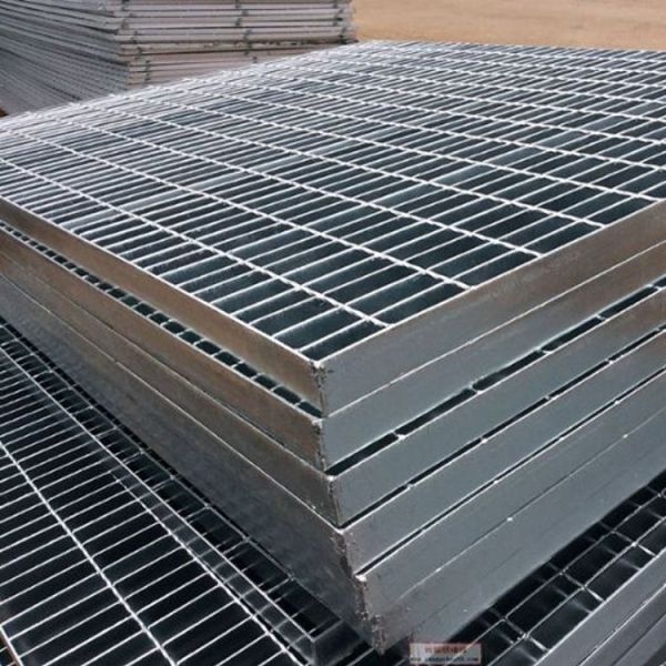 Quality Galvanised Bar Construction Industrial Floor Grates For Platform wholesale