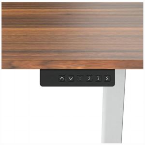 Electric Standing Desk Metal Adjustable Height Sit Stand Desk for Improved Work