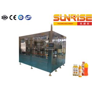 Beverage Pet Bottling Machine , 0.5 Liter Juice Filler Machine