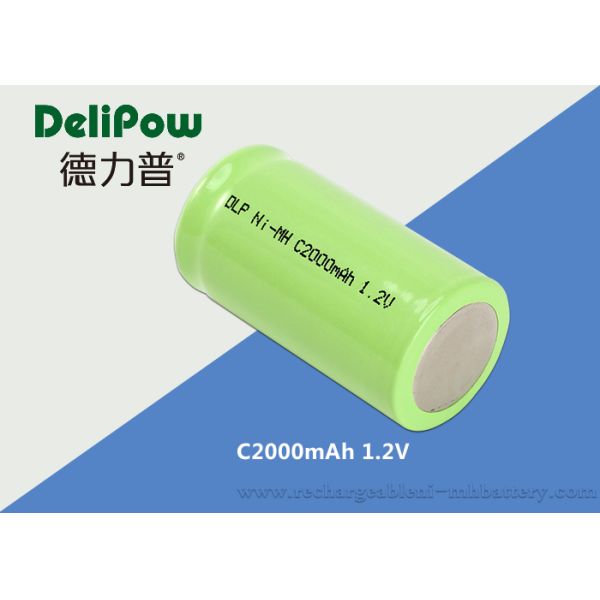 Customized Capacity / Voltage NIMH Rechargeable Battery 2000mAh