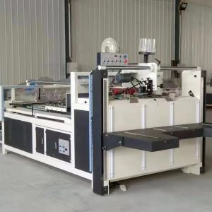 Automatic Grade Automatic Two Sides Folding Gluing Machine for Small Size Carton