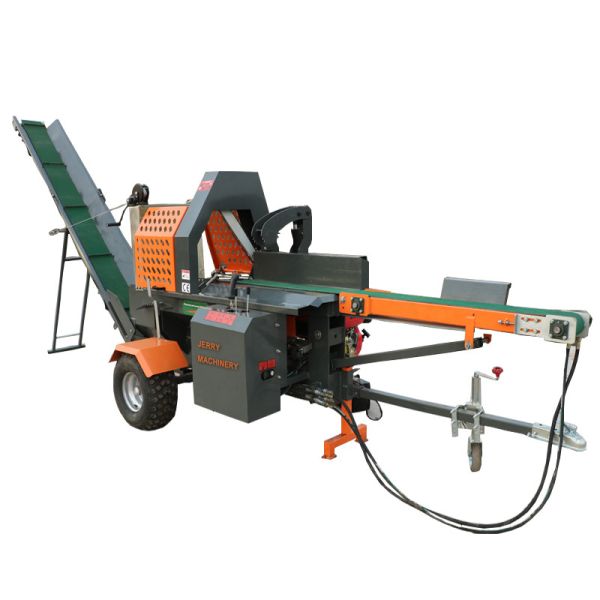 JieRui Forestry Machinery Skid Steer Log Splitter Firewood Processor for