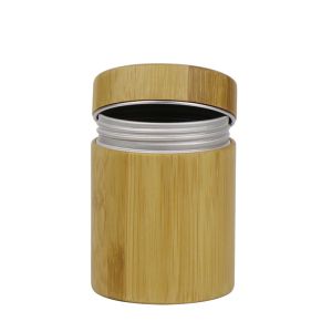 10OZ 300ml Printed Nuts Candy Tea Bamboo Box Round Empty Metal Can