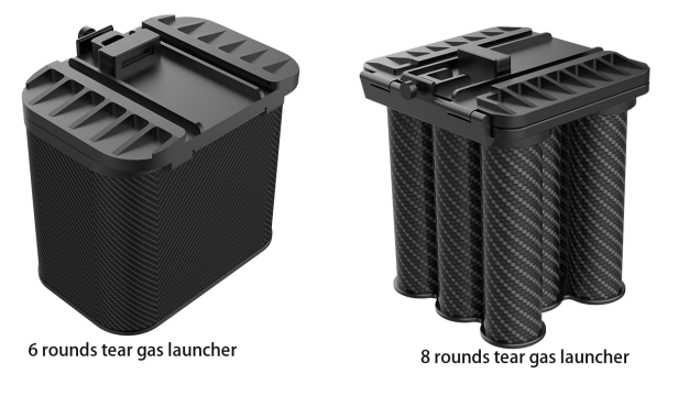 Quick Release DJI Matrice 300 Payload Sturdy Drone Grenade Launcher 13.6V