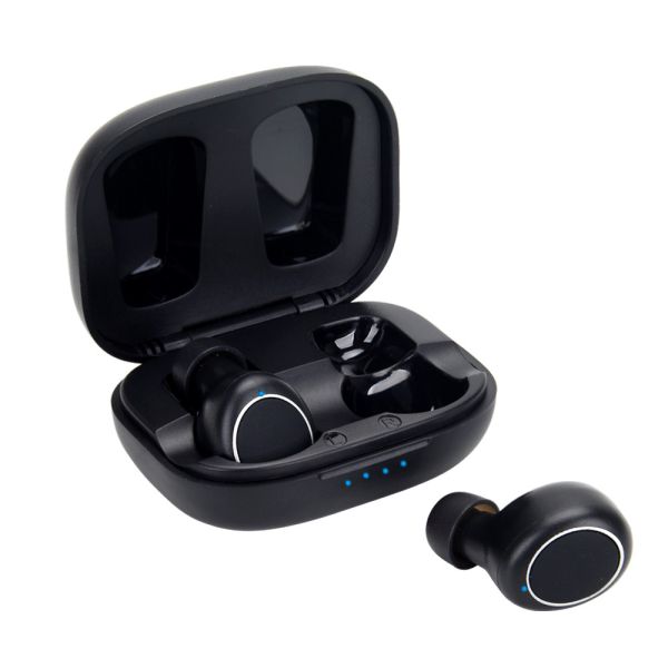 Button Control Anc Wireless Noise Cancelling Bluetooth Earphones Earbuds With