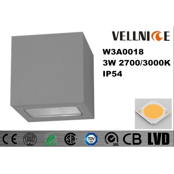 Quality IP54 Electrostatic Dusting Finishing Wall Mounted Led Wall Lights W3A0018 wholesale