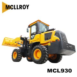Multifunction Mini 1.5 Ton Wheel Loader 3200mm Dumping Height